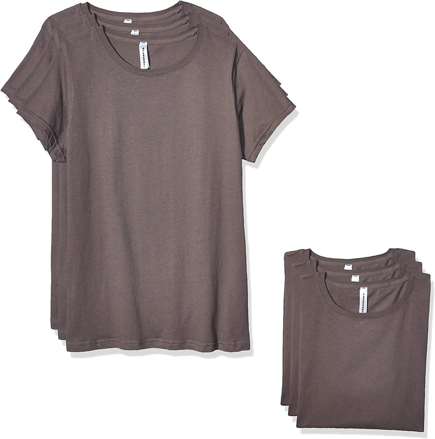 Aquaguard Women's Fine Jersey Longer Length T-Shirt (3 Pack)