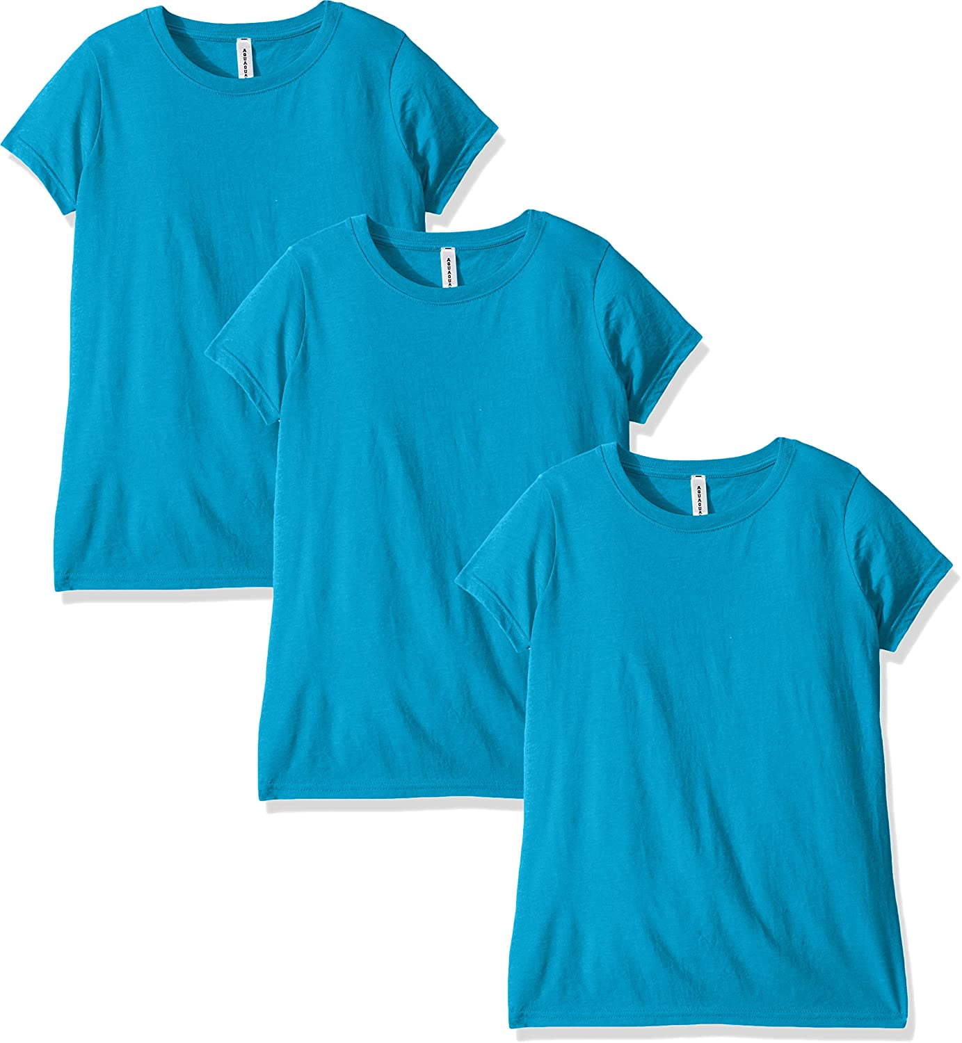 Aquaguard Women's Fine Jersey Longer Length T-Shirt (3 Pack)