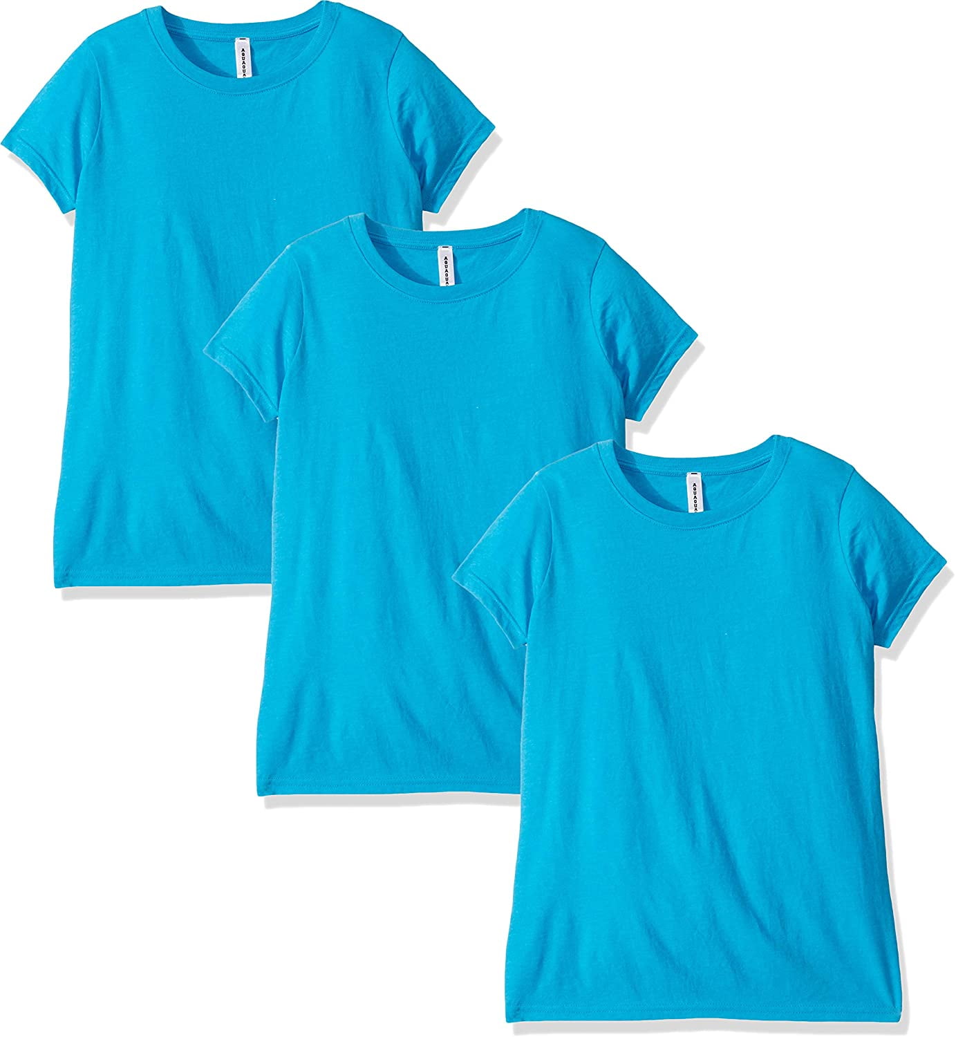 Aquaguard Women's Fine Jersey Longer Length T-Shirt (3 Pack)