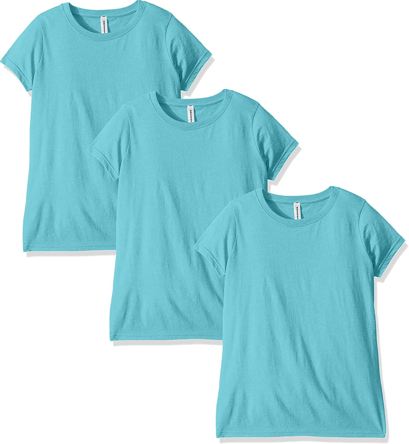 Aquaguard Women's Fine Jersey Longer Length T-Shirt (3 Pack)