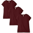 thumbnail image 1 of Aquaguard Women's Fine Jersey Longer Length T-Shirt (3 Pack), 1 of 6