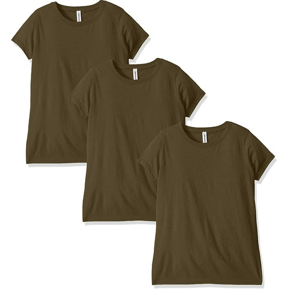 Aquaguard Women's Fine Jersey Longer Length T-Shirt (3 Pack)