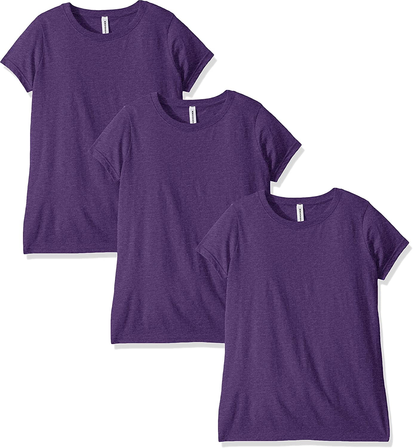 Aquaguard Women's Fine Jersey Longer Length T-Shirt (3 Pack)