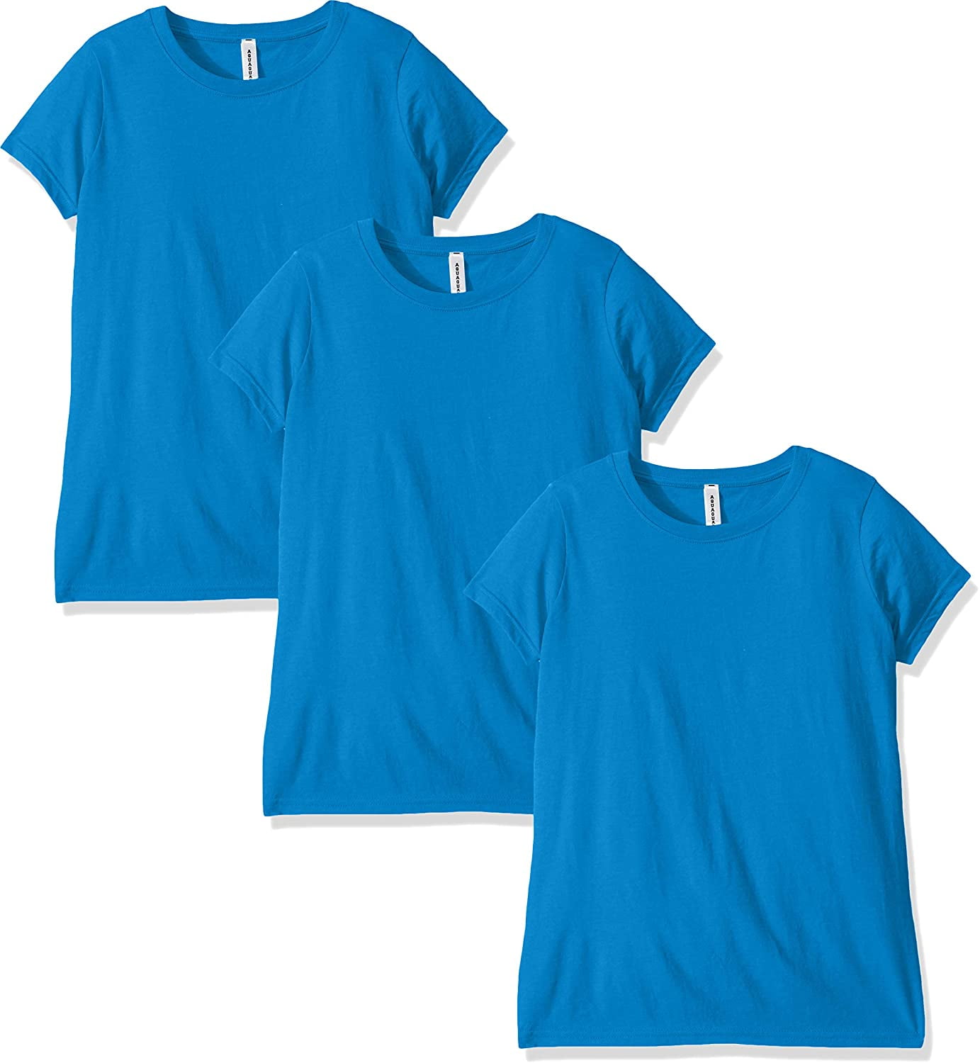 Aquaguard Women's Fine Jersey Longer Length T-Shirt (3 Pack)