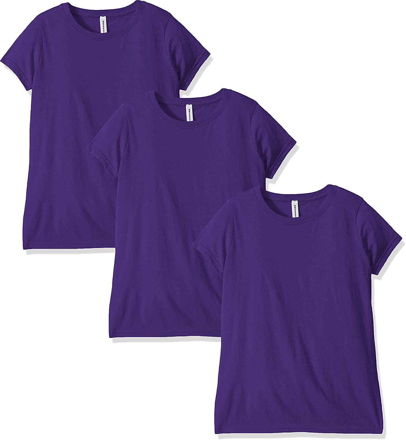 Aquaguard Women's Fine Jersey Longer Length T-Shirt (3 Pack)