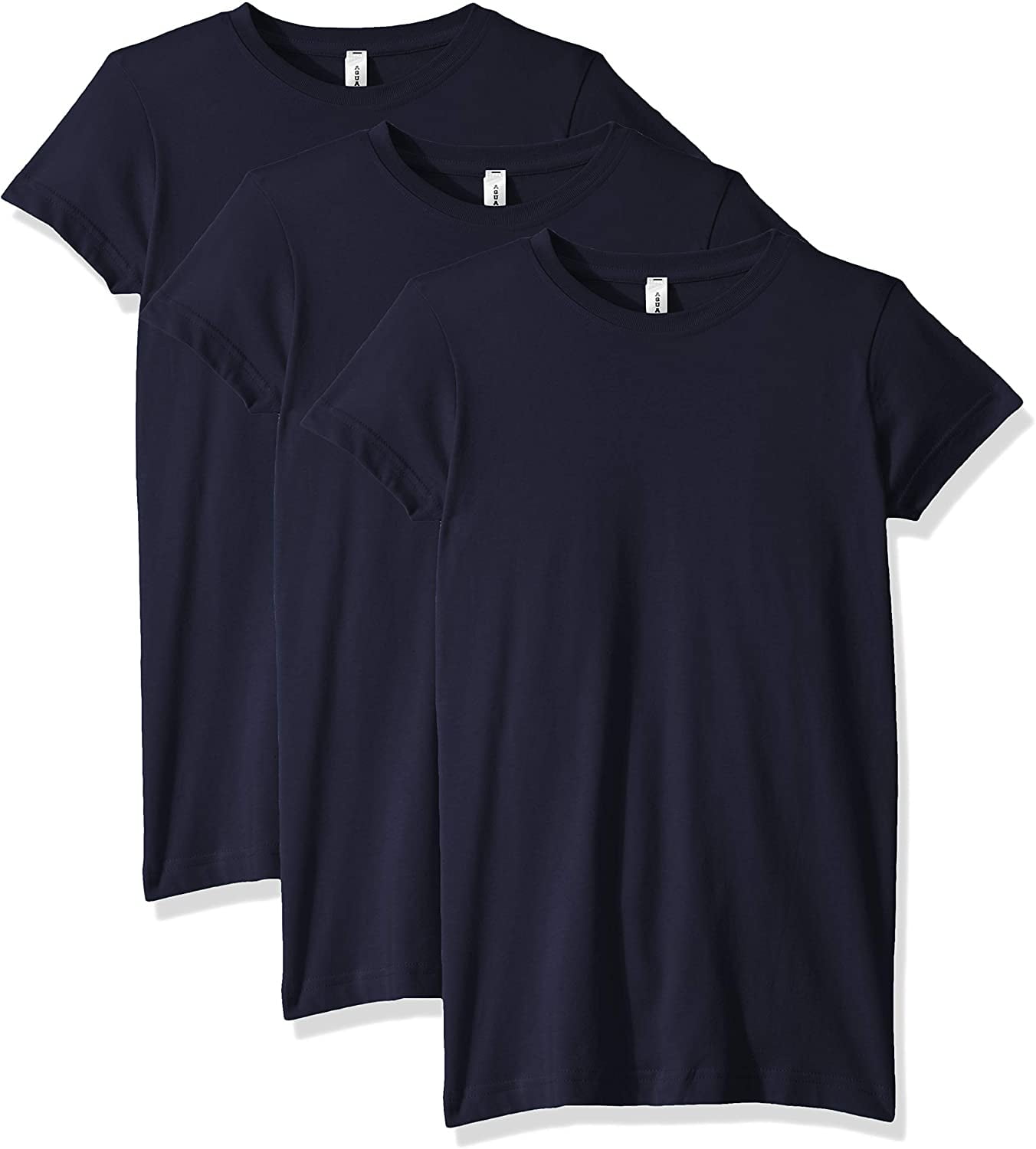 Aquaguard Women's Fine Jersey Longer Length T-shirt - 3 Pack