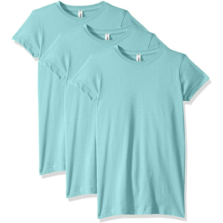 BILLIONHATS 12 Pack of Womens T-shirts in Bulk, Cotton Crew Neck Scoop  Short Sleeve Tees Mix Colors Bulk (12 Pack Mix T-Shirt, Medium)