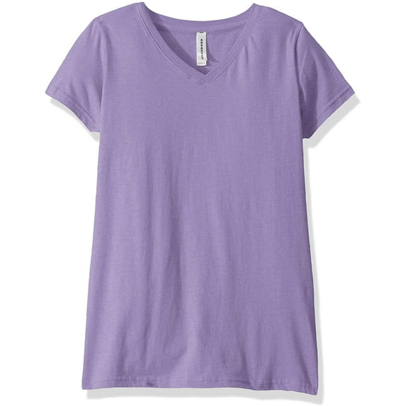 Aquaguard Women's Fine Jersey V-Neck Longer Length Short Sleeve T-Shirt (3 Pack)