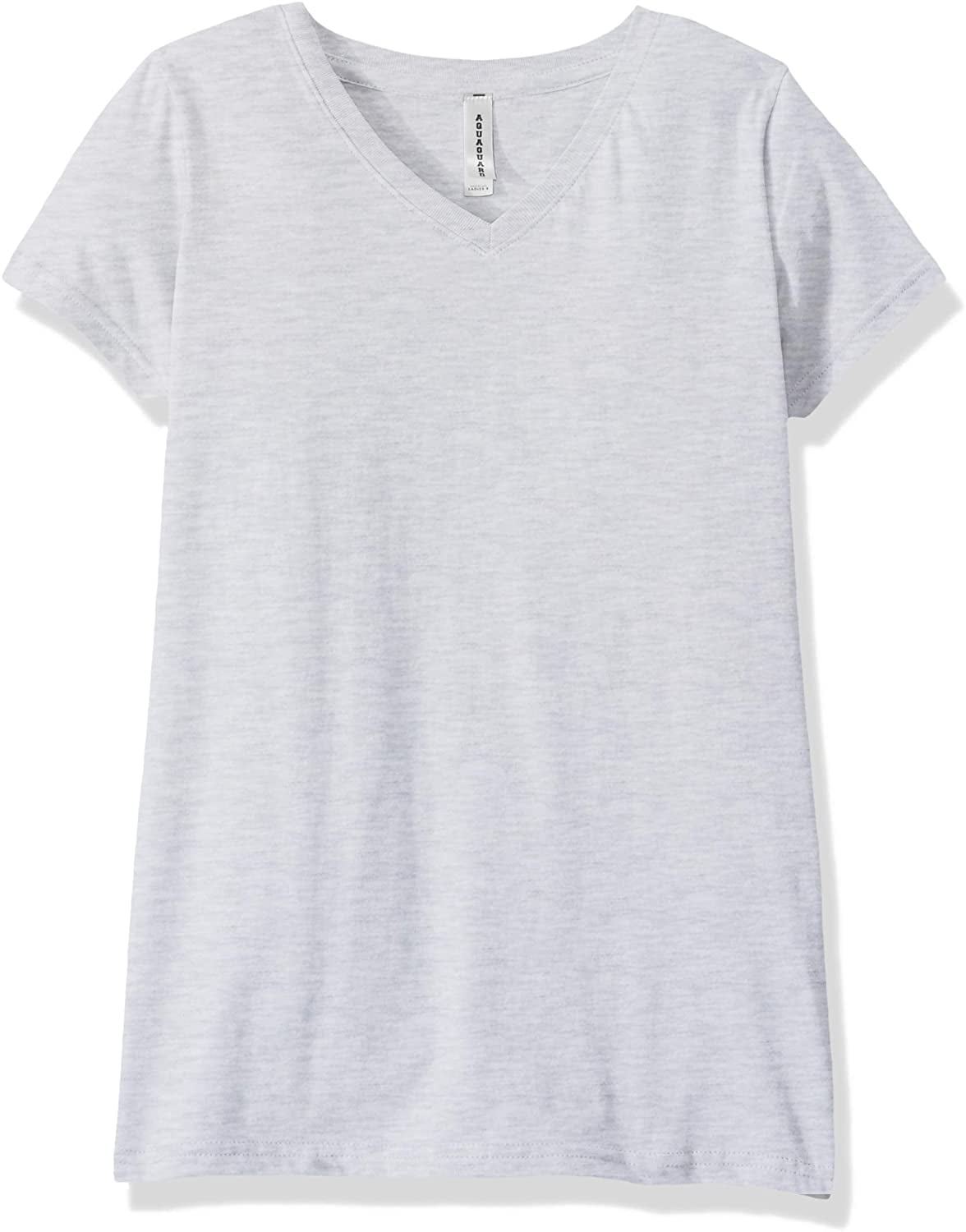 Aquaguard Women's Fine Jersey V-Neck Longer Length T-Shirt (3 Pack)