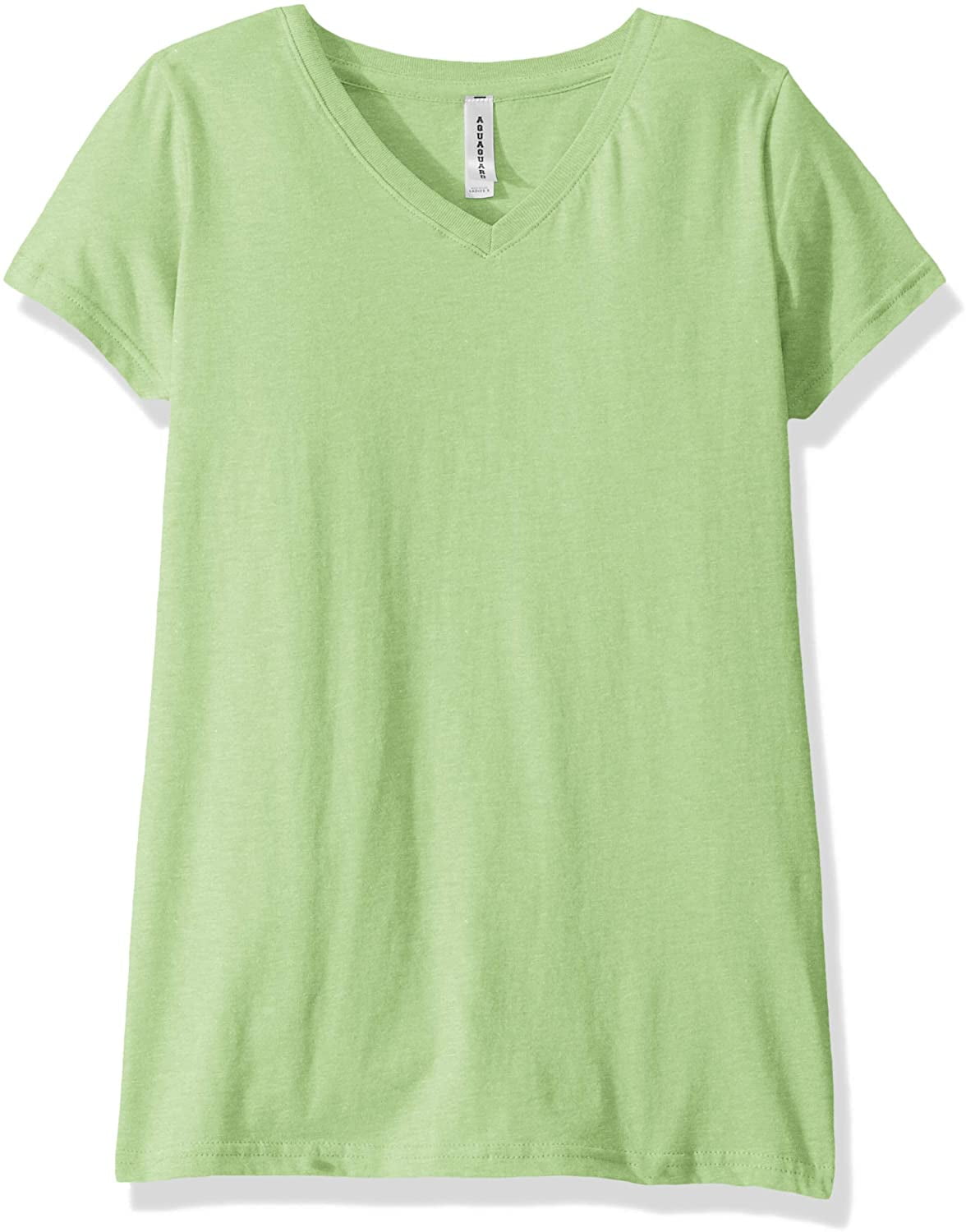 Aquaguard Women's Fine Jersey V-Neck Longer Length T-Shirt (3 Pack)