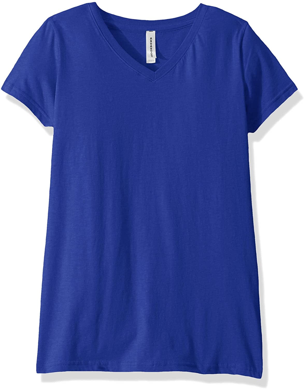Aquaguard Women's Fine Jersey V-Neck Longer Length T-Shirt (3 Pack)