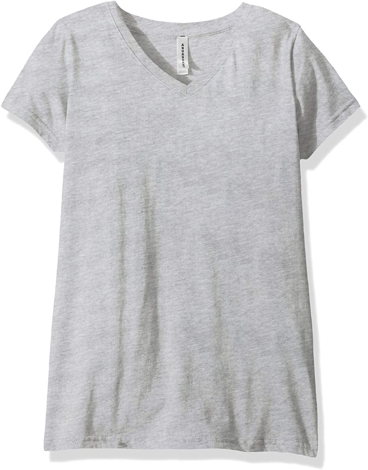 Aquaguard Women's Fine Jersey V-Neck Longer Length T-Shirt (3 Pack)