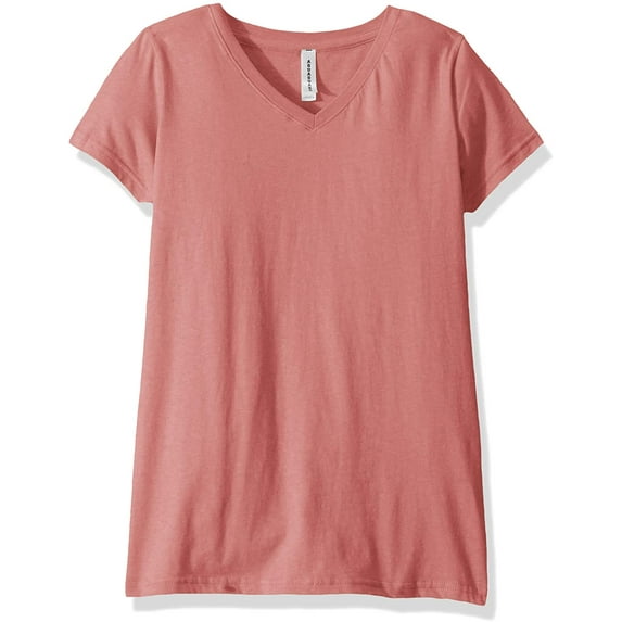 Aquaguard Women's Fine Jersey V-Neck Longer Length T-Shirt (3 Pack)