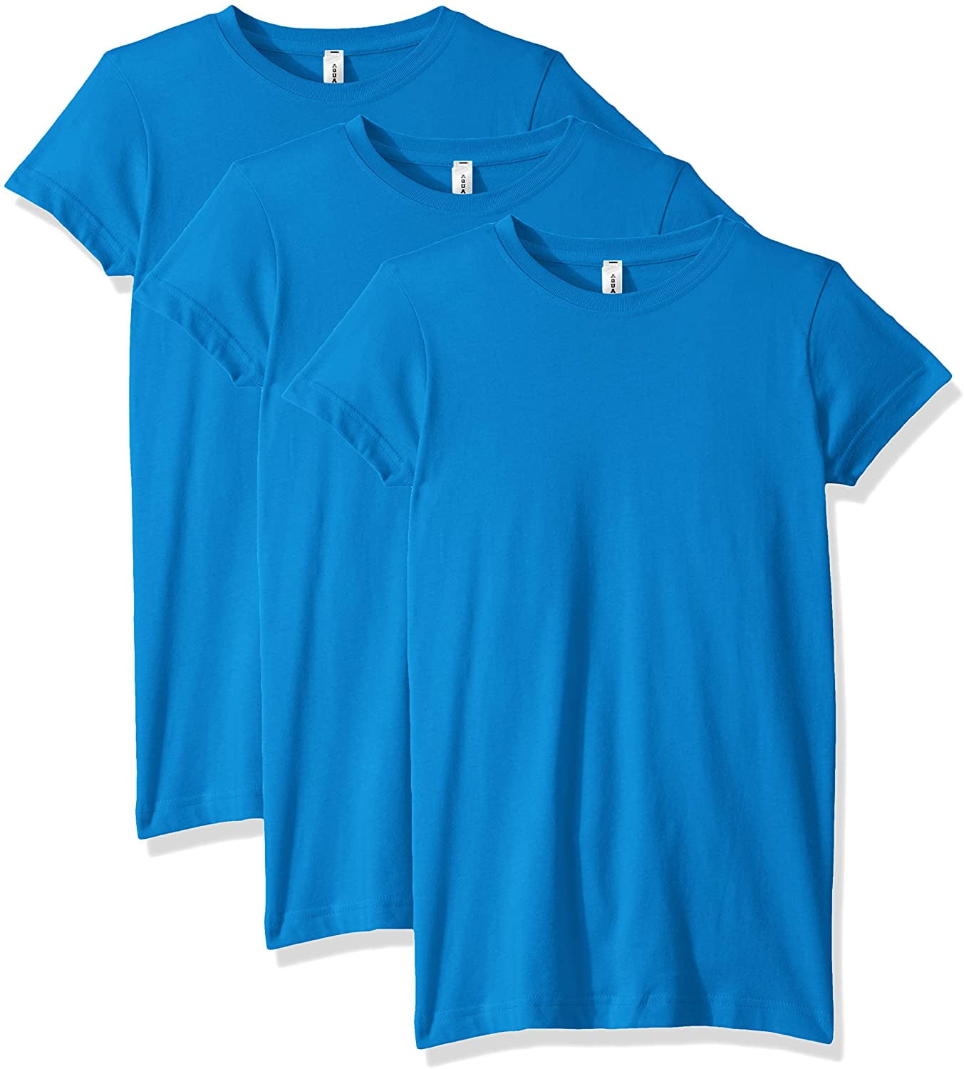 Aquaguard Women's Longer Length T-shirt Slimfit Shortsleeve-3 Pack