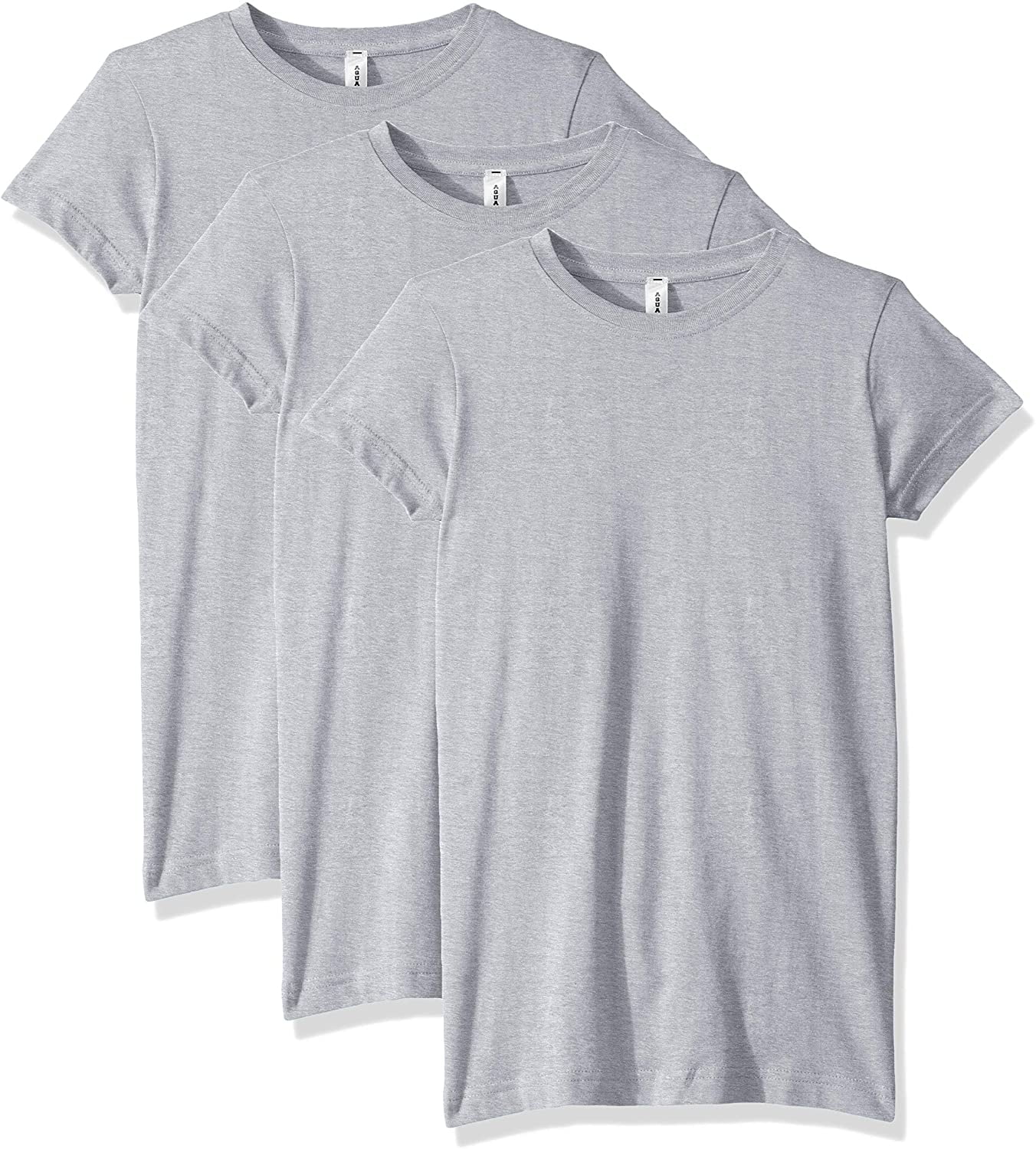 Aquaguard Women's Longer Length T-shirt Slimfit Shortsleeve-3 Pack