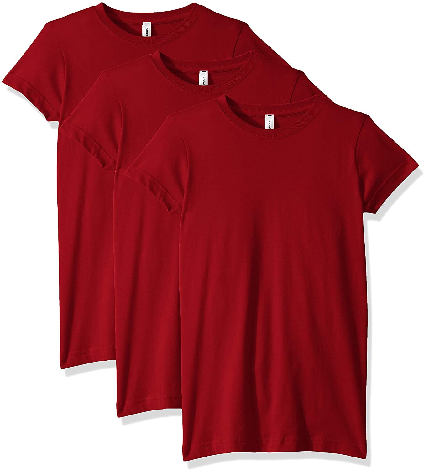 Aquaguard Women's Longer Length T-shirt Slimfit Shortsleeve-3 Pack