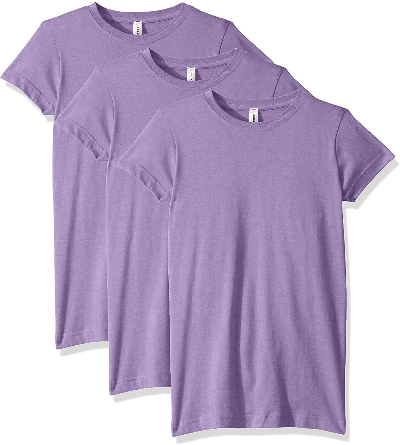 Aquaguard Women's Longer Length T-shirt Slimfit Shortsleeve-3 Pack