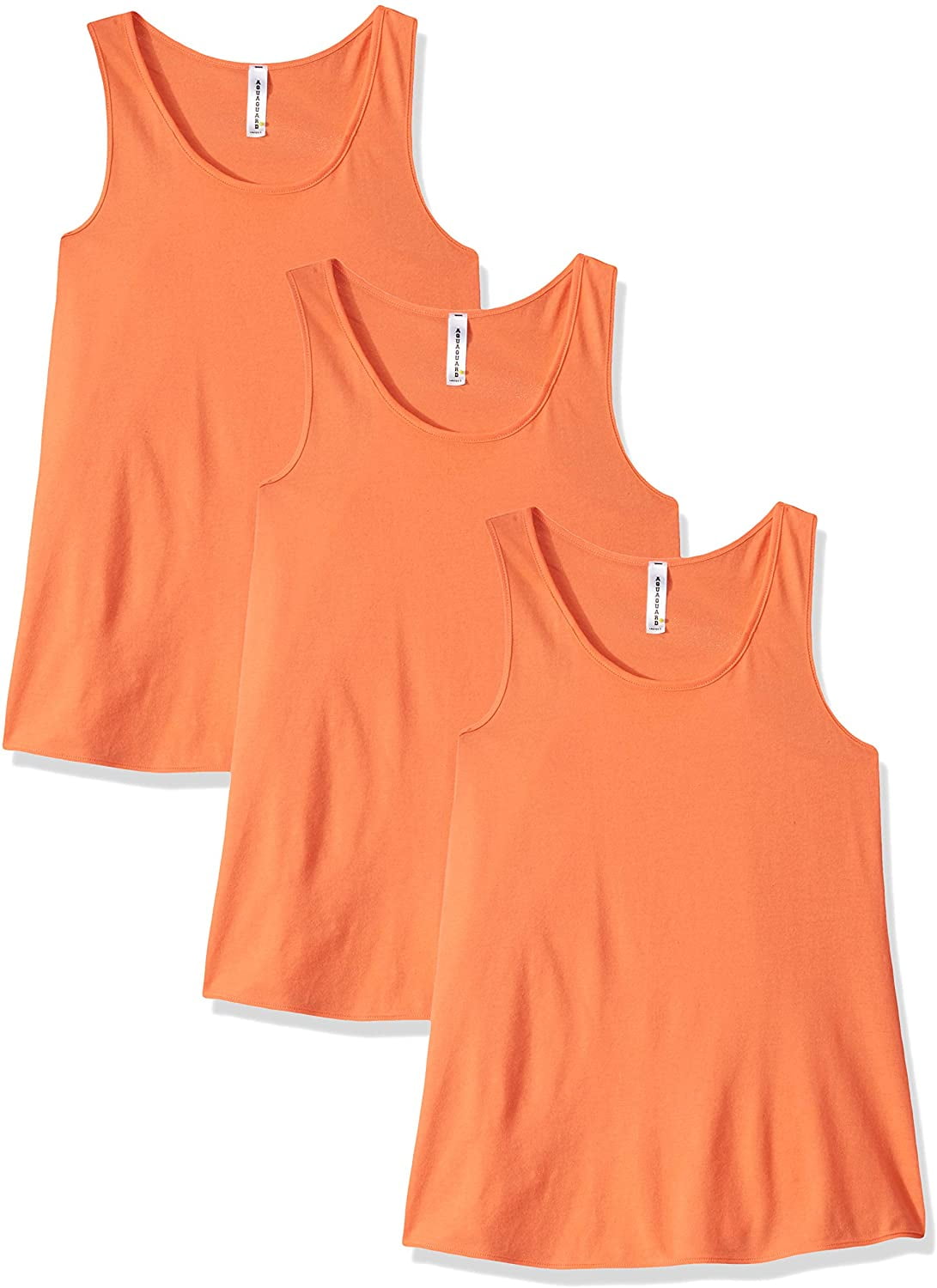 Aquaguard Women's Relaxed Racerback Premium Jersey Tank (3 Pack)