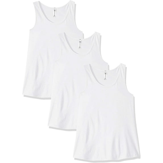 Aquaguard Women's Relaxed Racerback Premium Jersey Tank (3 Pack)