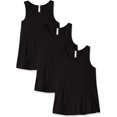 thumbnail image 1 of Aquaguard Women's Relaxed Racerback Premium Jersey Tank (3 Pack), 1 of 1