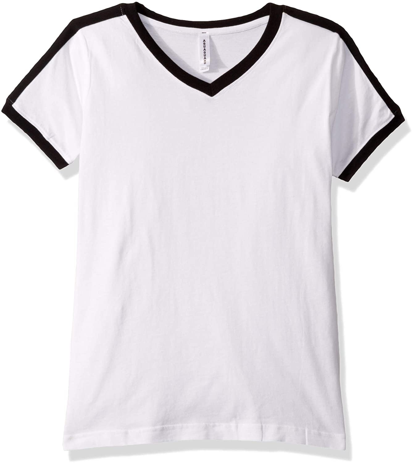 Aquaguard Women's Soccer Ringer Fine Jersey T-Shirt (3 Pack)