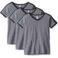 thumbnail image 1 of Aquaguard Women's Soccer Ringer Fine Jersey T-Shirt (3 Pack), 1 of 1