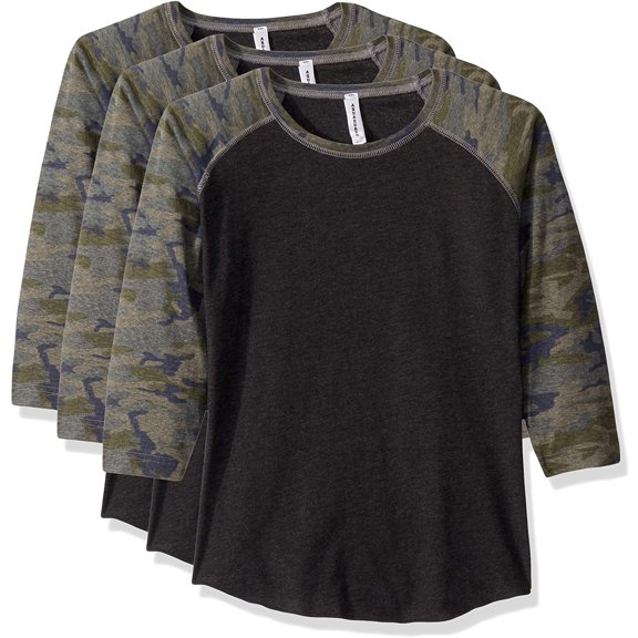 Aquaguard Women's Vintage Fine Jersey Baseball T-Shirt (3 Pack)