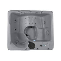 Aqualife Largo LS 5 Seater Hot Tub Spa with 30 Jets, LED lighting & Tub Cover, Granite Gray
