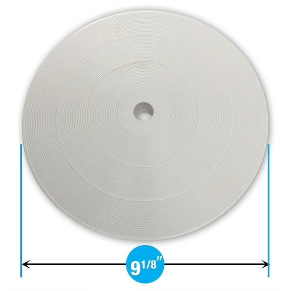 Aqualine Pool Deck Lid 9" --WHITE -By Aqualine