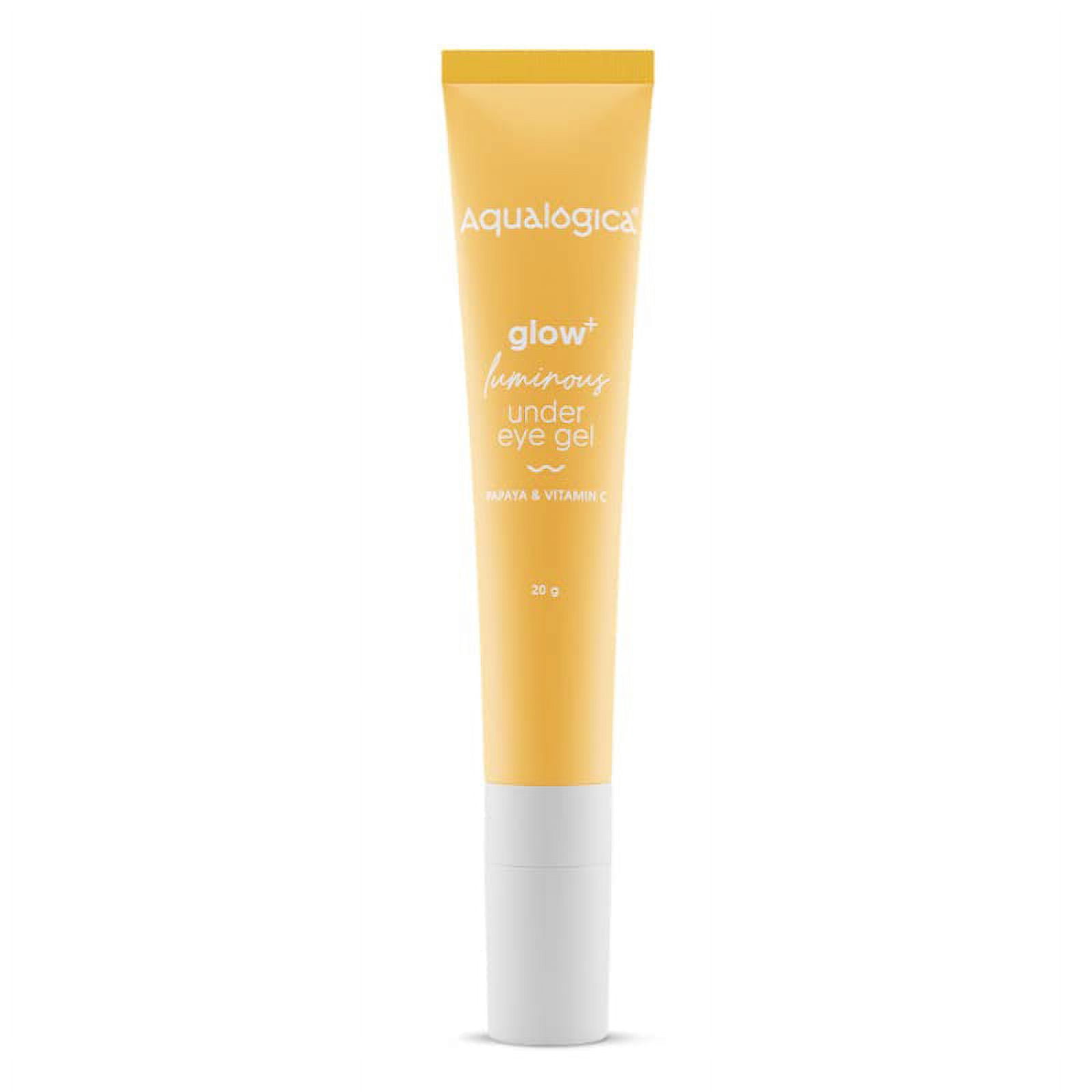 Aqualogica Glow+ Luminous Under Eye Gel with Papaya & Vitamin C Under