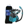 thumbnail image 1 of Aqualung Sport Bonita LX / Zulu LX / Bolt Snorkeling Set with Bag Dark green/black S, 1 of 3
