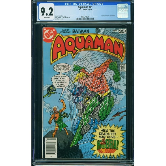 Aquaman #61 - CGC 9.2 Comic Book