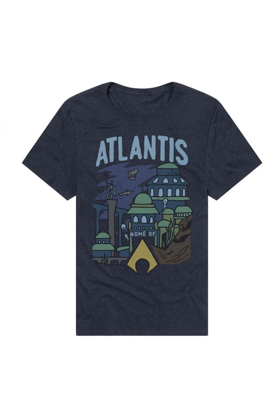 Atlantis City Skyline T-Shirt-Small