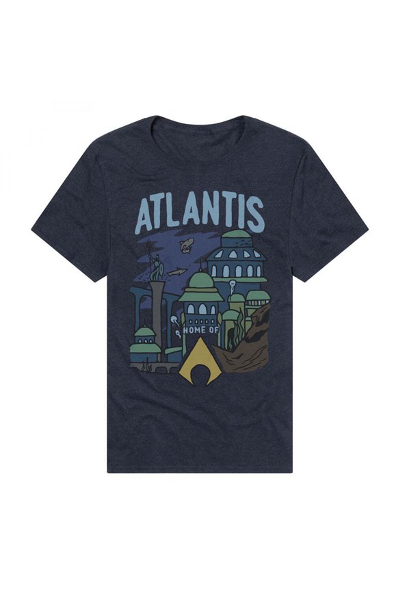 Atlantis City Skyline T-Shirt-XLarge