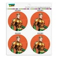 thumbnail image 1 of Aquaman Character Refrigerator Fridge Locker Vinyl Circle Magnet Set, 1 of 5