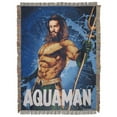 thumbnail image 1 of Aquaman Deep Waters Woven Tapestry Throw Blanket, 1 of 5