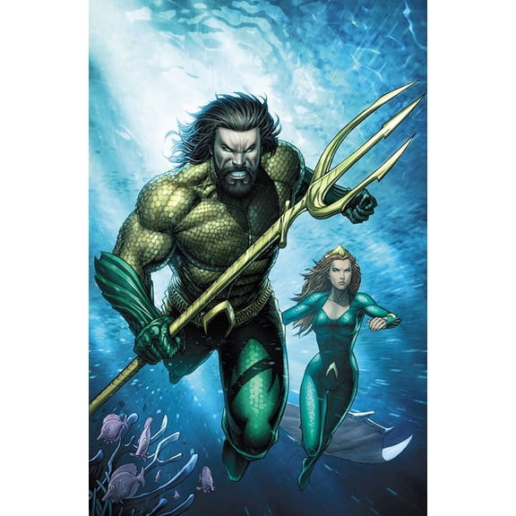 Aquaman Justice League Drowned Earth #1 Var Ed DC Comics Comic Book
