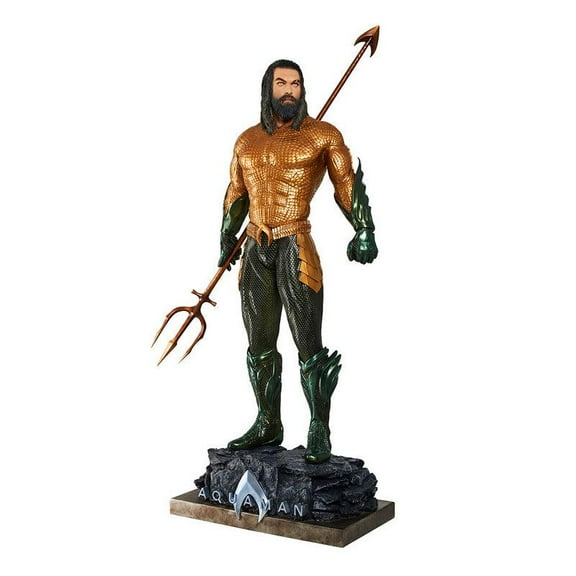 Aquaman Life Size Statue 2018 Movie Prop (New Armor) Jason Momoa