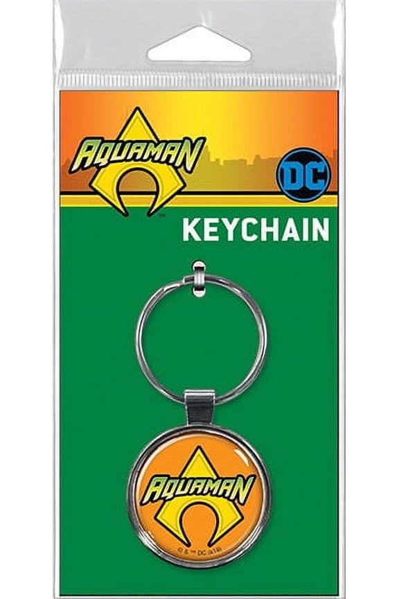 Aquaman Logo Keychain