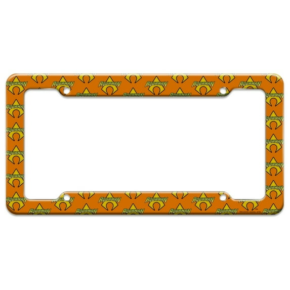 Aquaman Logo License Plate Tag Frame