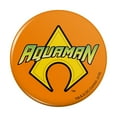thumbnail image 1 of Aquaman Logo Pinback Button Pin, 1 of 5