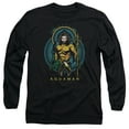 thumbnail image 1 of Aquaman Movie - Aqua Nouveau - Long Sleeve Shirt - Small, 1 of 2