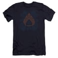 thumbnail image 1 of Aquaman Movie - Aqua Paisley - Premium Slim Fit Short Sleeve Shirt - X-Large, 1 of 2