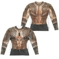 thumbnail image 1 of Aquaman Movie - Aquaman Tattoos (Front/Back Print) - Regular Fit Long Sleeve Shirt - Medium, 1 of 2