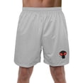 thumbnail image 1 of Aquaman Movie Black Manta Chibi Character Mens Lined Mesh Shorts, Silver, Medium, 1 of 6