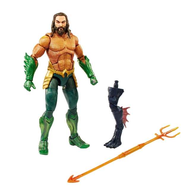 Aquaman Movie DC Multiverse, Aquaman 6Inch Action Figure in Armor
