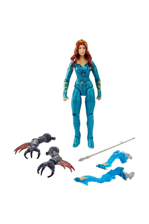 Movie DC Multiverse Mera 6-Inch Action Figure with Battle Suit