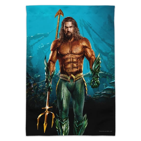 Aquaman Movie Jason Mamoa Full Costume Garden Yard Flag