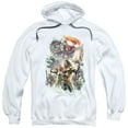 thumbnail image 1 of Aquaman Movie King Of Atlantis Adult Pullover Hoodie Sweatshirt White, 1 of 1