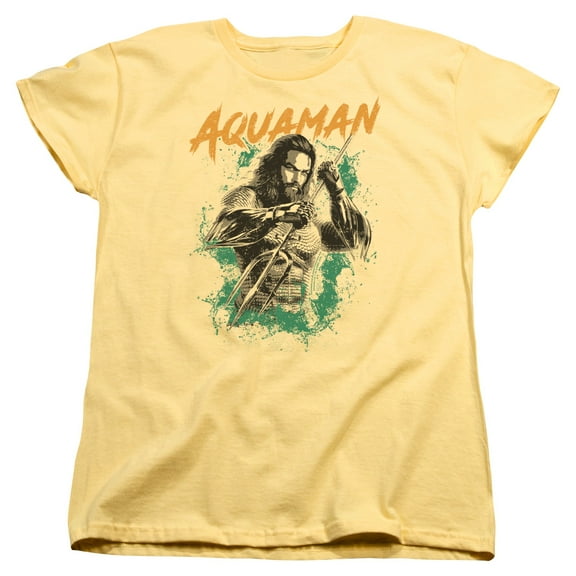 Aquaman Movie Locals Only S/S Women's Tee Banana